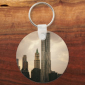 ザベークマンタワーアンドウールワース建物 キーホルダー (正面)