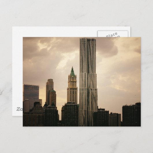 ザベークマンタワーアンドウールワース建物 ポストカード (正面/裏面)