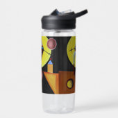 ザペスト医師 – 油絵 ウォーターボトル (左面)