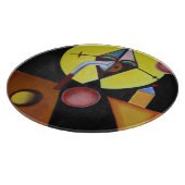 ザペスト医師 – 油絵 カッティングボード (角)