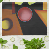 ザペスト医師 – 油絵 キッチンタオル (折り畳み)