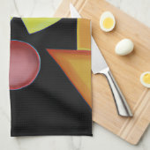 ザペスト医師 – 油絵 キッチンタオル (四つ折り)