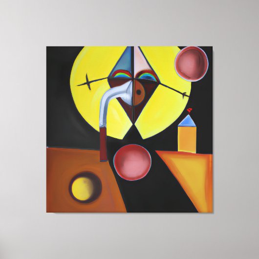 ザペスト医師 – 油絵 キャンバスプリント (正面)