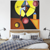 ザペスト医師 – 油絵 キャンバスプリント (インサイチュ (寝室))