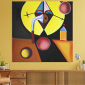 ザペスト医師 – 油絵 キャンバスプリント (インサイチュ (リビング))