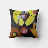 ザペスト医師 – 油絵 クッション (裏面)