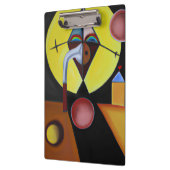 ザペスト医師 – 油絵 クリップボード (左)