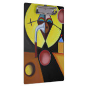 ザペスト医師 – 油絵 クリップボード (右)