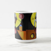 ザペスト医師 – 油絵 コーヒーマグカップ (中央)