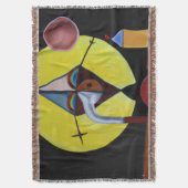 ザペスト医師 – 油絵 スローブランケット (正面縦)