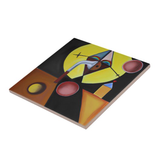 ザペスト医師 – 油絵 タイル (側面)