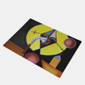 ザペスト医師 – 油絵 ドアマット (アングル)