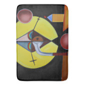 ザペスト医師 – 油絵 バスマット (正面縦)