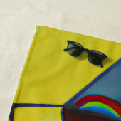 ザペスト医師 – 油絵 ビーチタオル (インサイチュ)