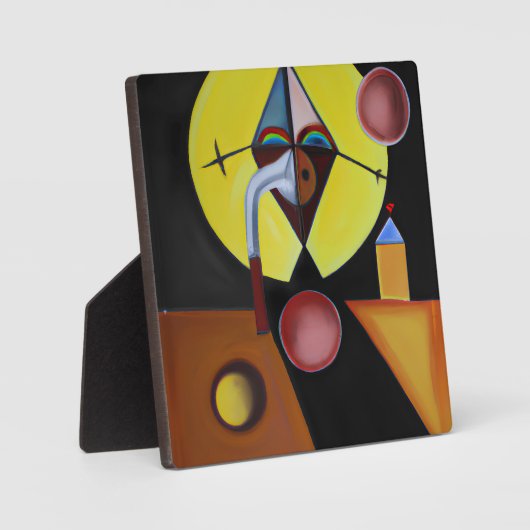 ザペスト医師 – 油絵 フォトプラーク (正面)