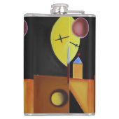 ザペスト医師 – 油絵 フラスク (裏面)