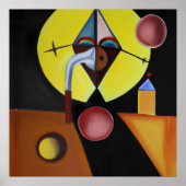 ザペスト医師 – 油絵 ポスター (正面)