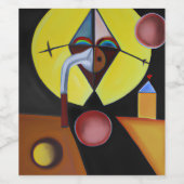 ザペスト医師 – 油絵 ワインラベル (シングルラベル)