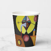 ザペスト医師 – 油絵 紙コップ (裏面)