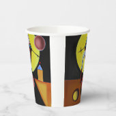 ザペスト医師 – 油絵 紙コップ (左)