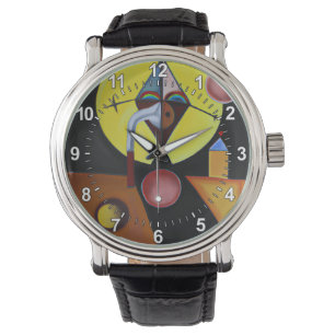 ザペスト医師 – 油絵 腕時計