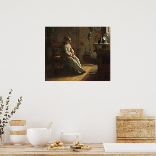 ザペッツ – イーストマンジョンソンファインアートポスター ポスター (キッチン)