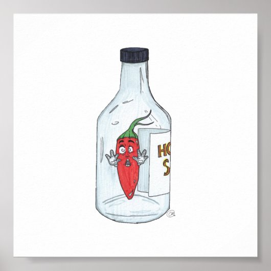 ザペパーズ、トラップ、プリント ポスター (正面)