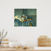 ザペパーミントボトルポールセザンヌファインアート ポスター (キッチン)