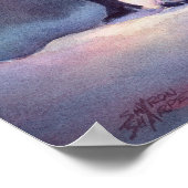 ザペンギンの家族byシャロン・シャーペ ポスター (角)