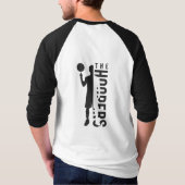 ザホオペル |メンズ3/4スリーブラグラン Tシャツ (裏面)