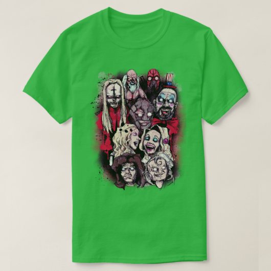 ザホタル科 Tシャツ (デザイン正面)