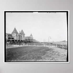 ザホテルアットブライトンビーチN.Y. c1901 ポスター