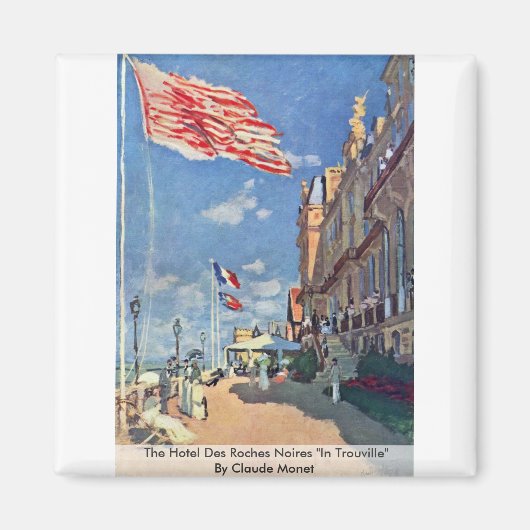 ザホテルデロッシュノーアイレス"トラウビル内" マグネット (正面)