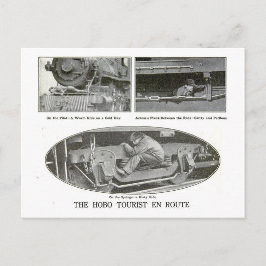 ザホボ観光客 ポストカード (正面)