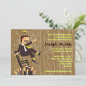 ザホラチェアダンスバー（ユダヤ教の）バル・ミツバー招待状 招待状 (スタンド正面)