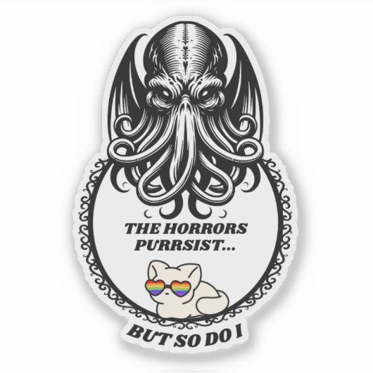 ザホラーPURRist シール (正面)