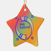 ザホリデーホーン –  セラミックオーナメント (左)