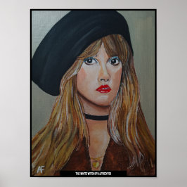 ザホワイトウィッチ絵を描ズバイアルフレッドキツネ ポスター