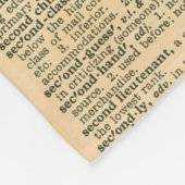 ザホワイトウサギアリスインワンダーランドブランケット フリースブランケット (角)