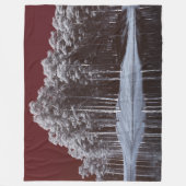 ザホワイトウッズフリースブランケット フリースブランケット (正面)