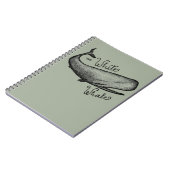 ザホワイトクジラ ノートブック (左側)