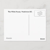ザホワイトハウスはがき ポストカード (裏面)