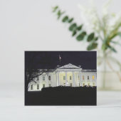 ザホワイトハウスアットナイトワシントンDC 002 ポストカード (スタンド正面)