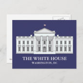 ザホワイトハウスブルーポストカード ポストカード (正面/裏面)