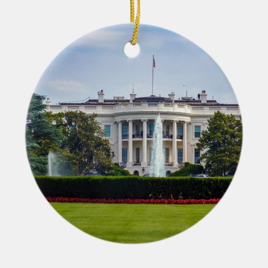 ザホワイトハウス セラミックオーナメント (正面)
