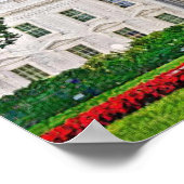 ザホワイトハウス、ワシントンDC ポスター (角)