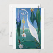 ザホワイトヘロンバイジョセフ・ステラ ポストカード (正面/裏面)