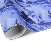 ザホワイトホエールハーマンメルヴィルウォラーグラフィック ラッピングペーパー (ロールコーナー)