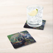 ザホワイトホースGauguin スクエアペーパーコースター (インサイチュ)