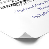 ザホワイトラビットプリント ポスター (角)